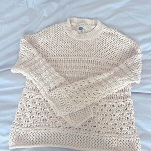 Universal thread open knit sweater